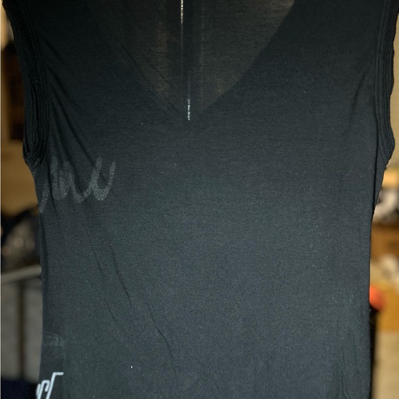Armani Exchange semi-sheer print top - Picture 3 of 3